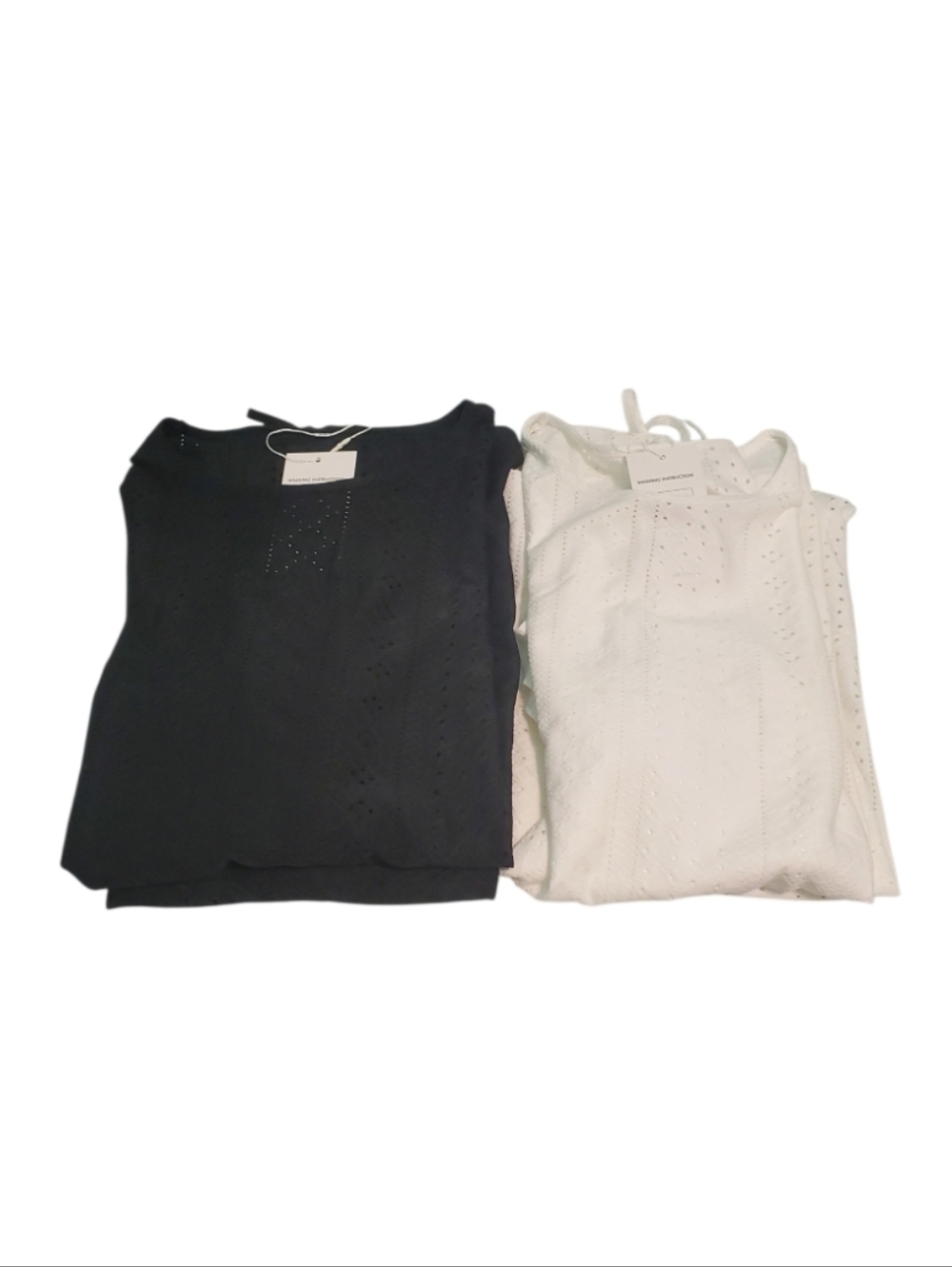Reseller's Women's 4 PC Bundle Lot Case Pack Summer Eyelet Tops XL/XXL NWT